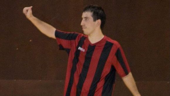 El jugador del Futbol Sala Sant Cugat, Marc Casas / Font: Facebook Marc Casas