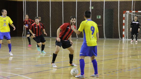 El Futbol Sala Sant Cugat en una imatge d'arxiu