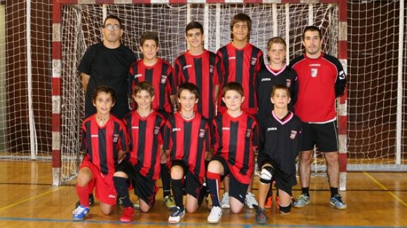 L'infantil del Futbol Sala Sant Cugat està a un pas d'aconseguir la lliga / Font: Futbol Sala Sant Cugat
