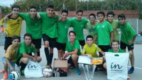 L'equip Green Devil ha guanyat el torneig de festa major del barri Monestir- Sant Francesc