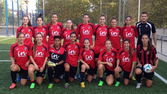 Imatge del primer equip del Sant Cugat Esport femen
