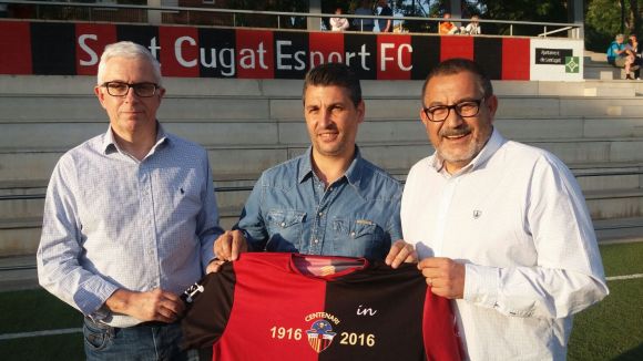 Jose Alcaraz renova com a tcnic del primer equip / Font: Sant Cugat Esport