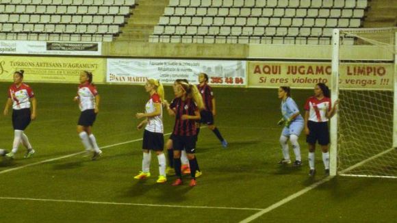El SantCu femen B suma dues victries i una derrota a la lliga / Font: Cristian Garcia