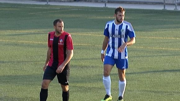 Mauri Alfarràs, protagonista amb un dels dos gols
