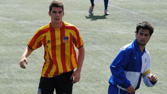 Oriol Fernndez ha debutat amb el Sant Andreu a Segona B / Font: Oriol Fernndez