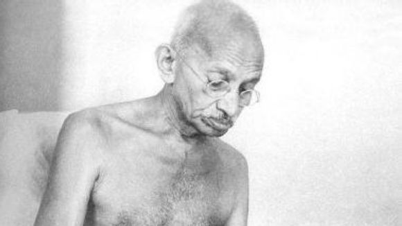 Mahatma Gandhi, un referent en la lluita contra la pobresa i la discriminaci // Font: Gandhi Foundation