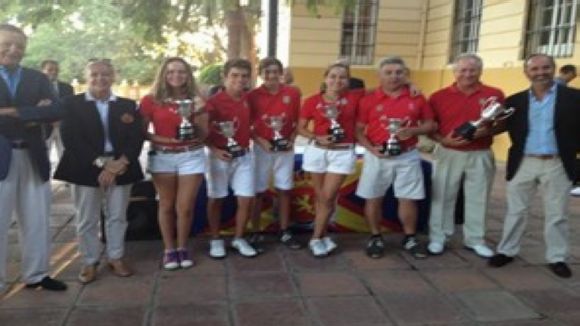 L'equip infantil del Golf Sant Joan, subcampi d'Espanya/ Font: Catgolf.com