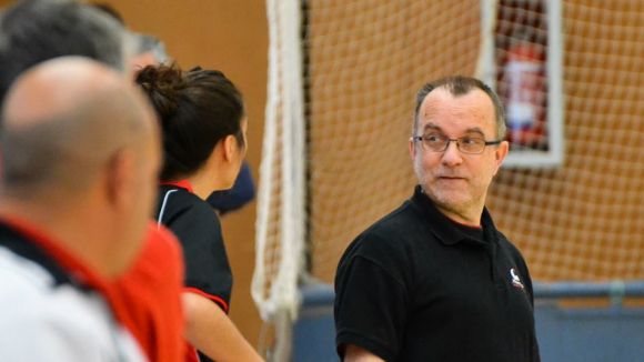 Jordi Martn,entrenador de l'Handbol Sant Cugat femen / Font: Handbol Sant Cugat