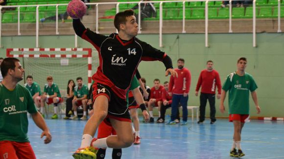 Dani Ferrer ser un jugador important davant el Granollers | Foto: Handbol Sant Cugat