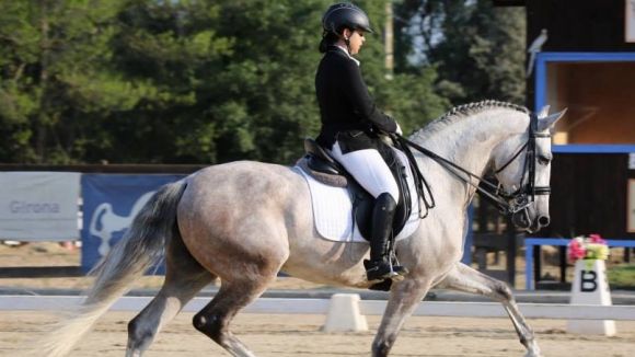 Lourdes amb el seu cavall / Font: Hpica Can Calds