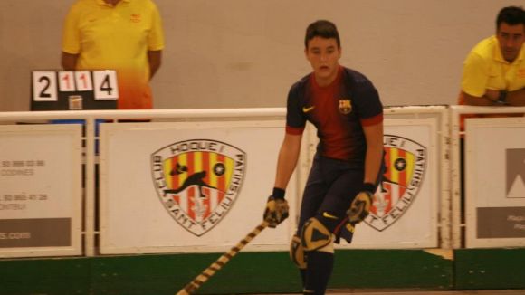 Joan Galbas debuta a l'Europeu sub 17 d'hoquei patins amb la selecci espanyola