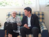 L'alcalde ha felicitat la santcugatenca Ana Moratinos pels seus 101 anys