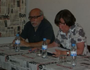 Josep Altay i Roser Casamitjana han participat en el 4rt 'Repensem Sant Cugat' d'ICV-EUiA
