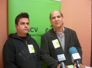 Calderon i Boix durant la roda de premsa