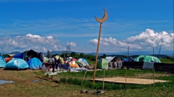 Imatge del documental 'Idomeni, la vergonya d'Europa', de Blanca Rigau / Foto: youtube