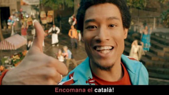'Encomana el catal' va ser el lema de la campanya de la Generalitat l'any 2009