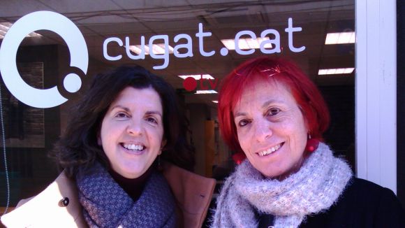 Elisenda Vila i Marisa Vzquez sn psiclogues i acaben de posar en marxa 'Contrafort'