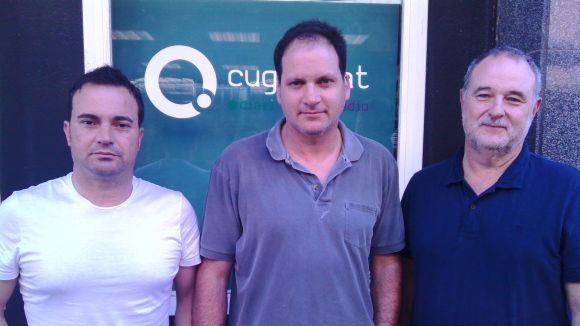 David Ramrez, Salvatore Fauzia i Antoni Soriano han vingut als estudis de Cugat.cat