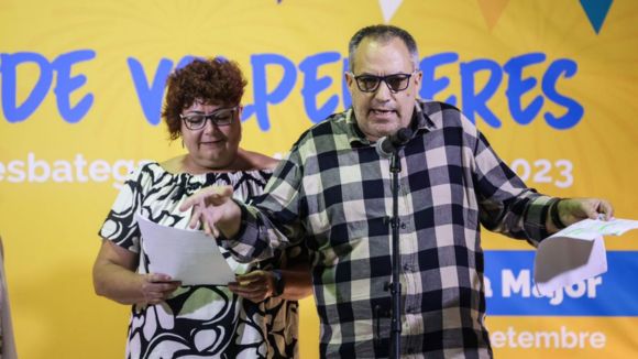 Els pregoners de la Festa Major de Volpelleres carreguen contra Promusa per 'deixar morir el mercat'
