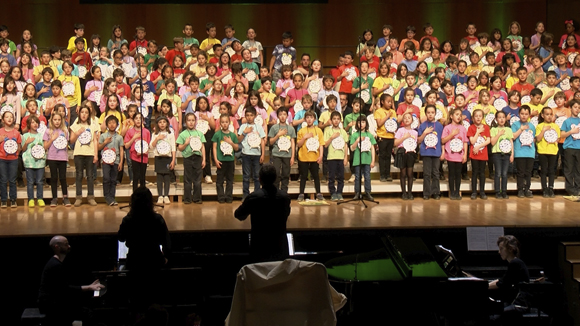 750 alumnes santcugatencs participen a la 19a Cantata infantil