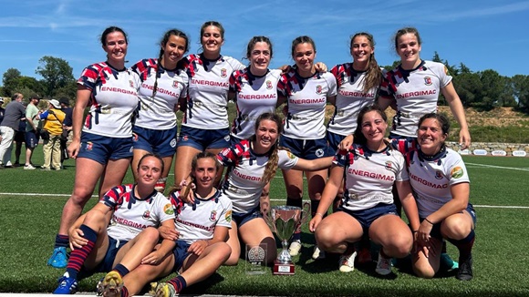 El Rugby Sant Cugat femen, subcampi de la segona fase de la Copa de la Reina