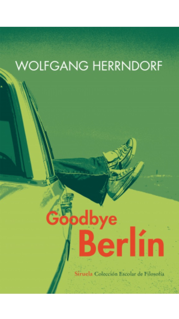 Portada del llibre goodbye berlín