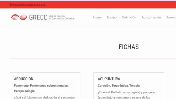 La web Infopseudociencia.es es dedica a informar de la pseudocincia