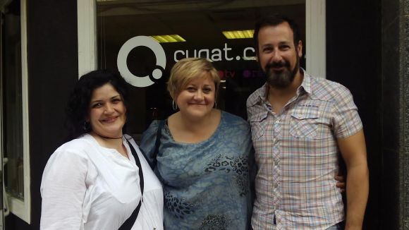 Eugnia Montenegro, Maribel Ortega i Carles Ortiz al SAF