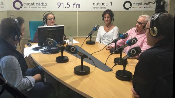 Laura Pires, lex Barbar, Ramon Grau i Jordi Muoz a Cugat.cat