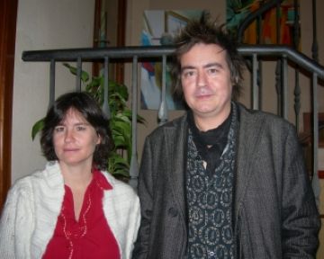Els artistes Susana Cos i Oriol Jolonch