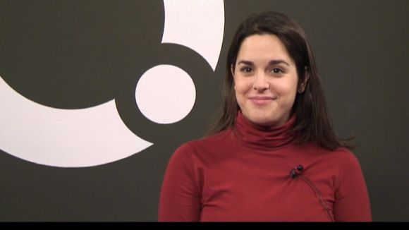 Júlia Farrés Llongueras en una entrevista a Cugat.cat