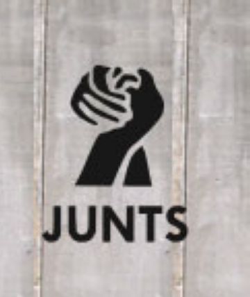 Logo de l'Associaci Catalana de Jueus i Palestins (JUNTS) / Font: www.acjp.cat