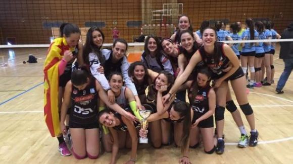L'equip juvenil del Volei Sant Cugat arriba amb optimisme al Campionat d'Espanya