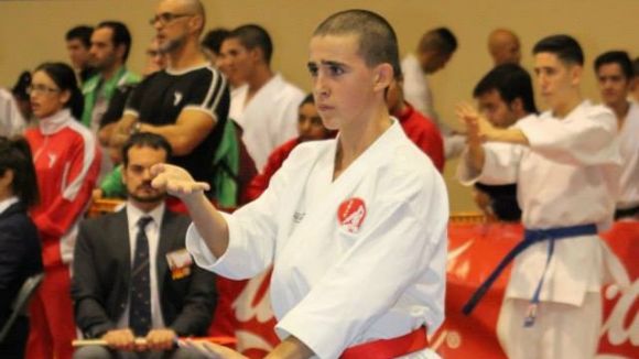 El Karate Sant Cugat puja quatre cops al podi al Campionat de Catalunya