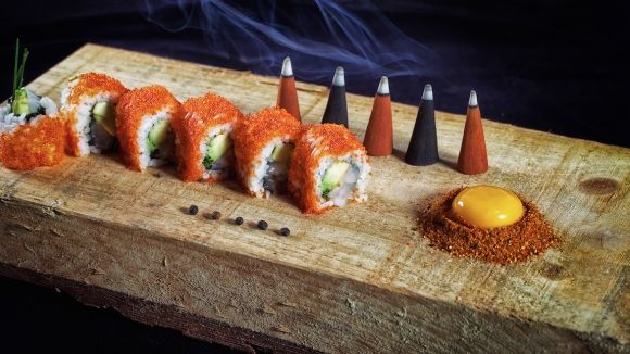 Tapa de sushi / Foto: Kitsune