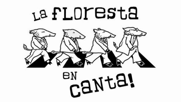 Imatge promocional del festival de msica 'La Floresta enCanta' / Autoria del cartell: Cristina Picazo