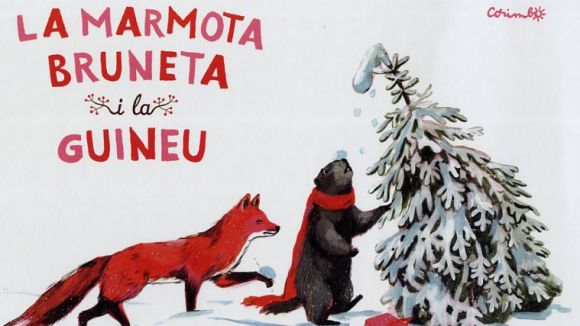 Les illustracions de 'La Marmota Bruneta i la guineu' sn de Carmen Segovia