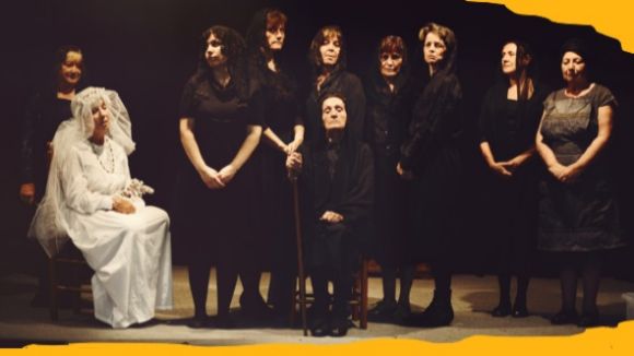 El Grup de Teatre Espiral interpretant Lorca