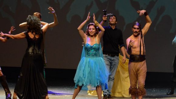 Moment del 'Mannequin Challenge' / Foto: Teatre-Auditori