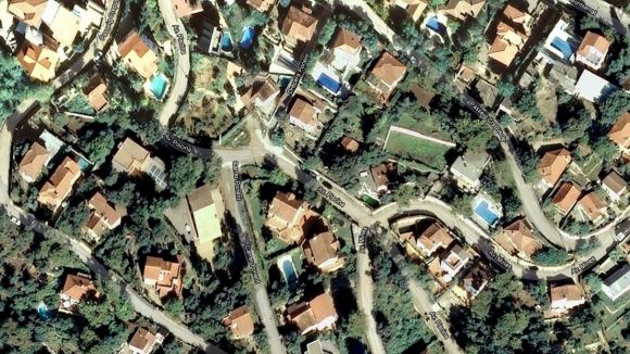 Vista aria de la zona afectada / Font: Google Maps