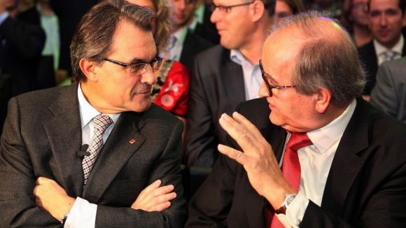 Artur Mas, amb el president de la Pimec, Josep Gonzlez /Font: Ara.cat