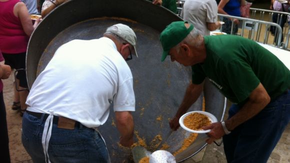 L'organitzaci ha estat ms d'una setmana preparant el menjar per ms de 3.000 persones