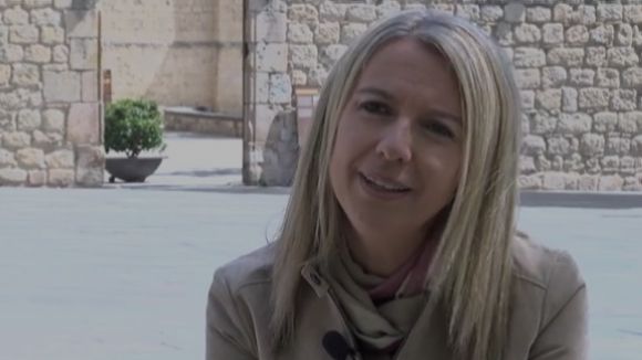 La candidata d'ERC-MES, Mireia Ingla