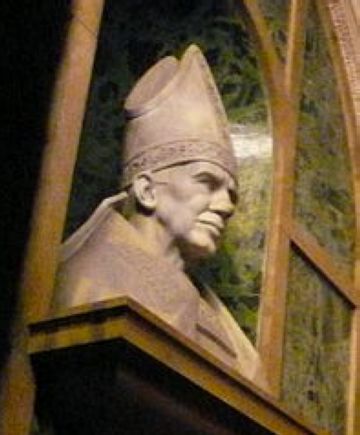 Bust de Gregorio Modrego a la Catedral de Barcelona