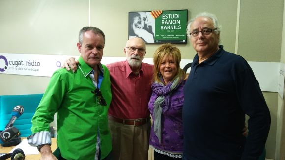 Ferran de Juan, Eduard Jener, Tina Labrador i Pere Royo.