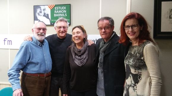D'esquerra a dreta, Eduard Jener, Vctor Alexandre, Teresa Canas, Ferran de Juan i Carme Ballesteros.
