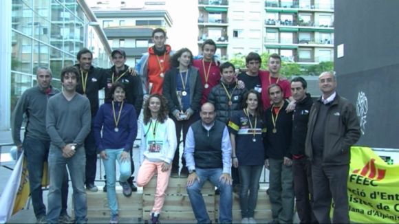 El Campionat de Catalunya ha reunit els millors escaladors nacionals