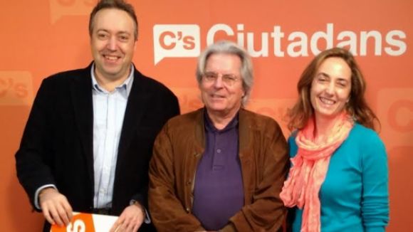 D'esquerra a dreta, Joan Carlos Girauta, Javier Nart i Carolina Punset / Foto: ACN