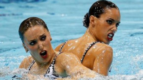 Les nedadores lluitaran pel l'or amb una exhibici inspirada en el flamenc / Font:Deporteolimpico.com