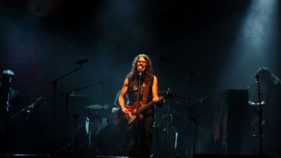 Natxo Tarrs en un concert de Gossos a les Festes de la Merc de 2011 / Foto: ACN